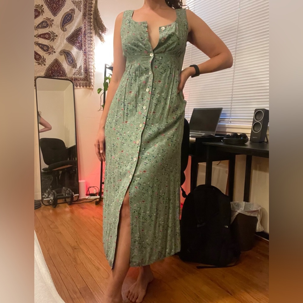 Vintage Floral Dress